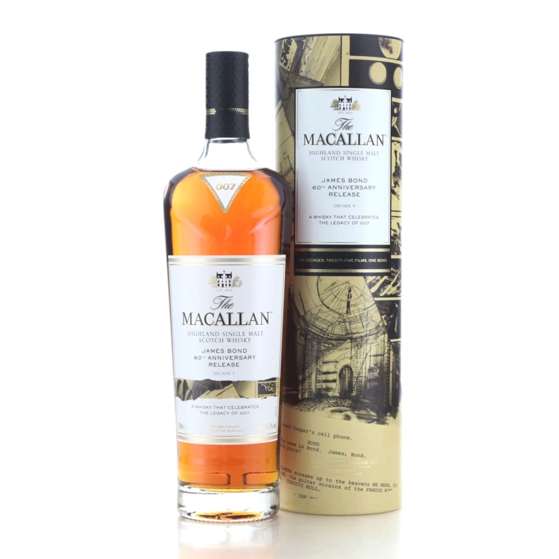 Image for Macallan James Bond 60th Anniversary Release / Decade 5