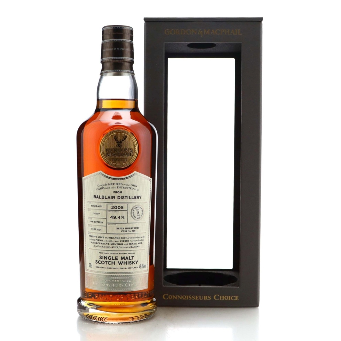 Balblair 2005 Gordon and MacPhail 18 Year Old Batch 24/159