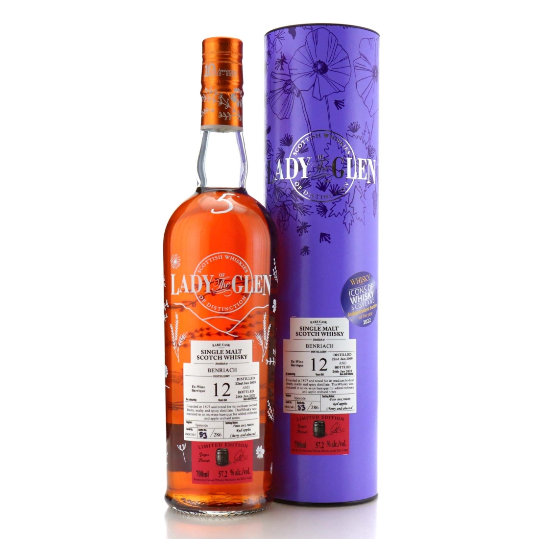 Benriach 2009 Lady Of The Glen 12 Year Old / 10th Year Anniversary