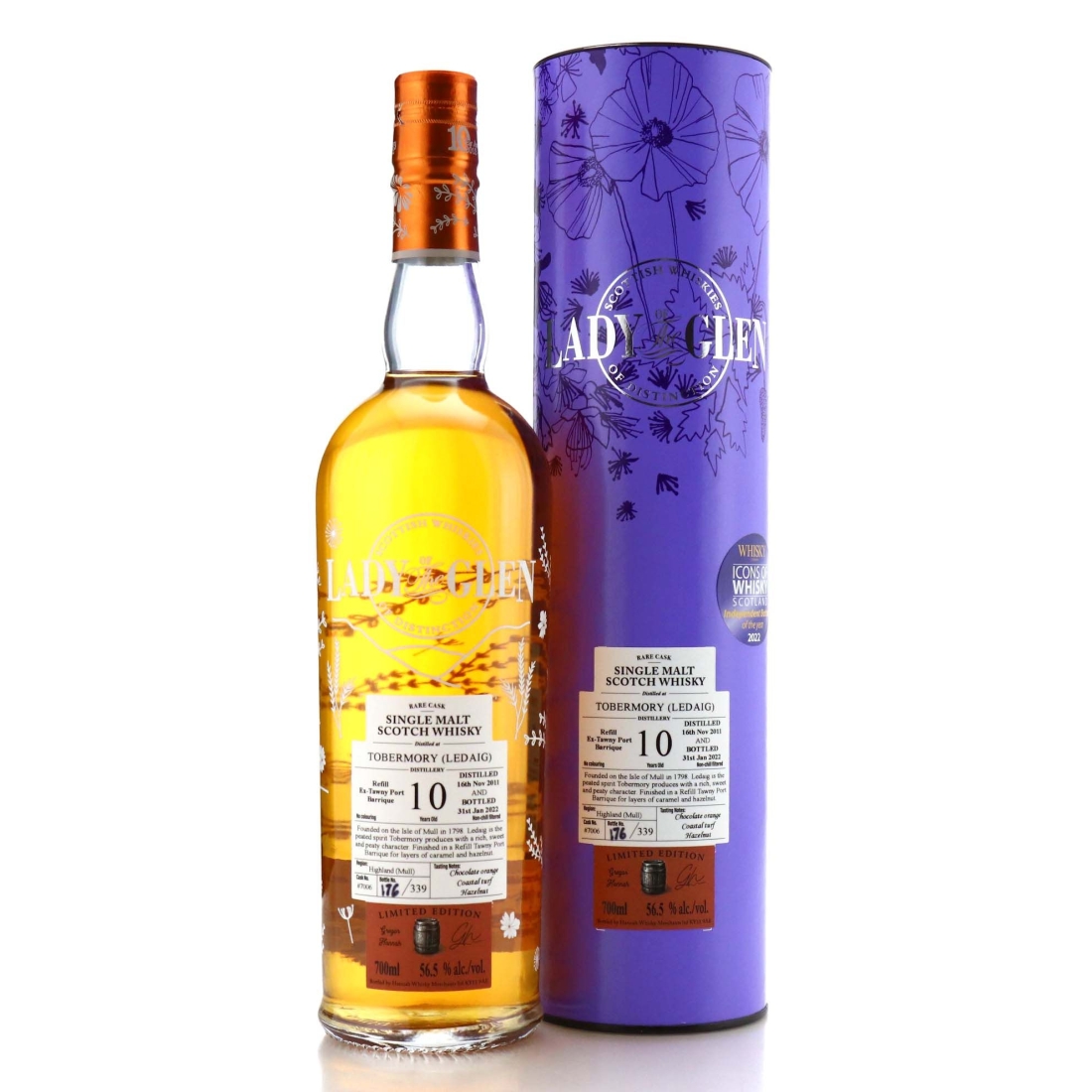 Tobermory-Ledaig 2011 Lady Of The Glen 10 Year Old / 10th Anniversary