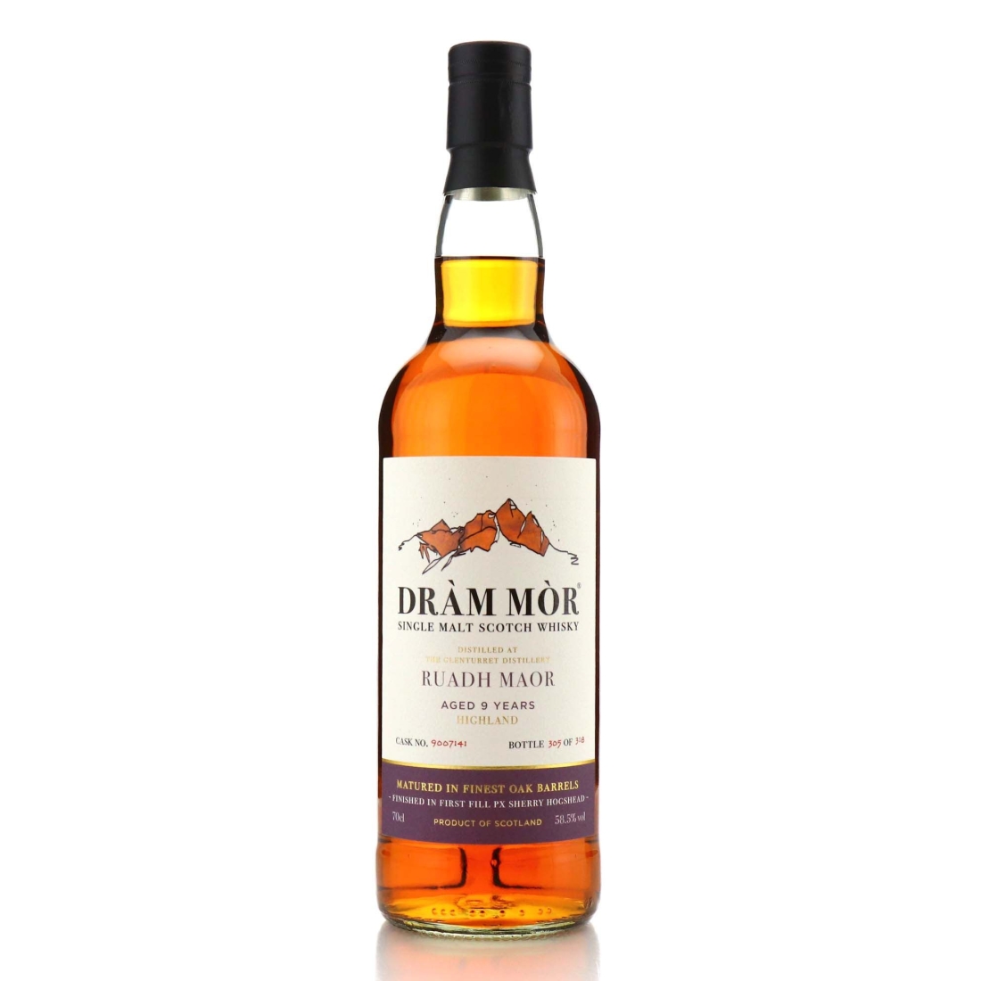 Glenturret Ruadh Maor 9 Year Old Dram Mor