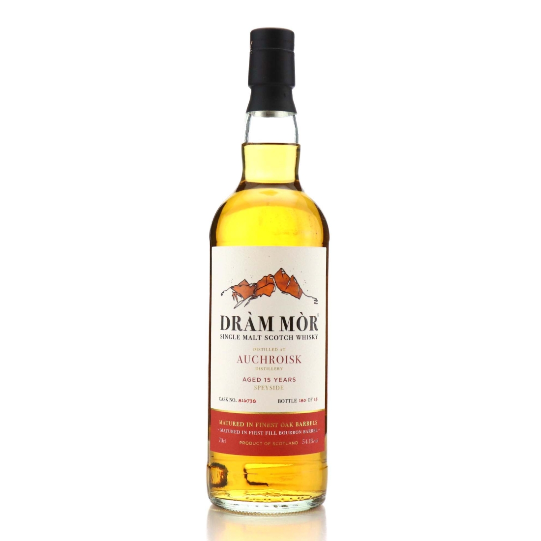 Auchroisk 15 Year Old Dram Mor