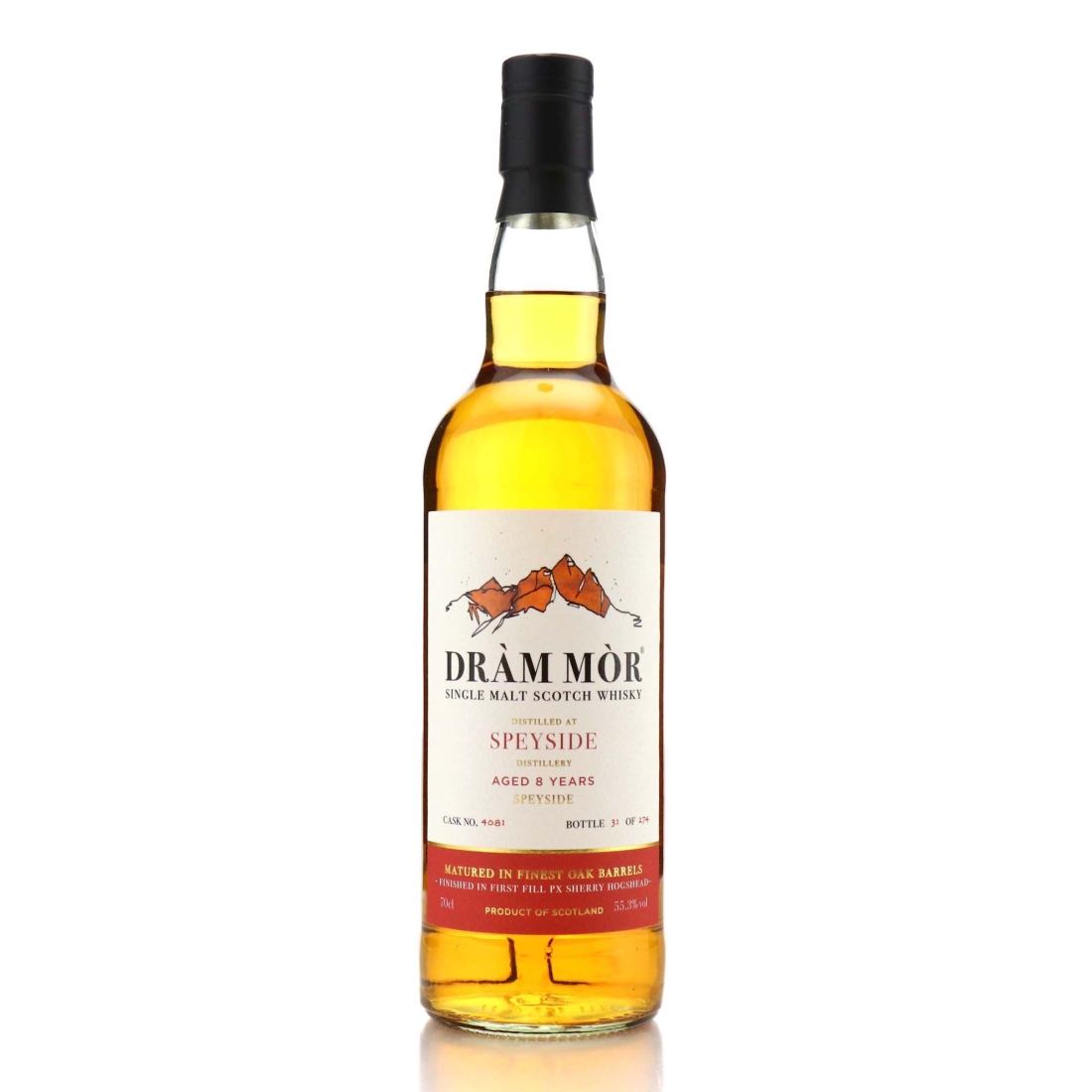 Speyside 8 Year Old Dram Mor