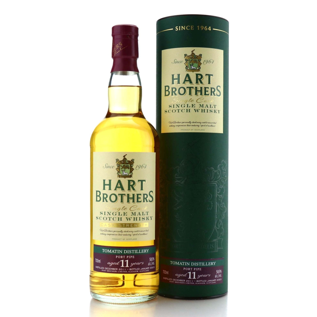 Tomatin 2011 Hart Brothers 11 Year Old Cask Strength