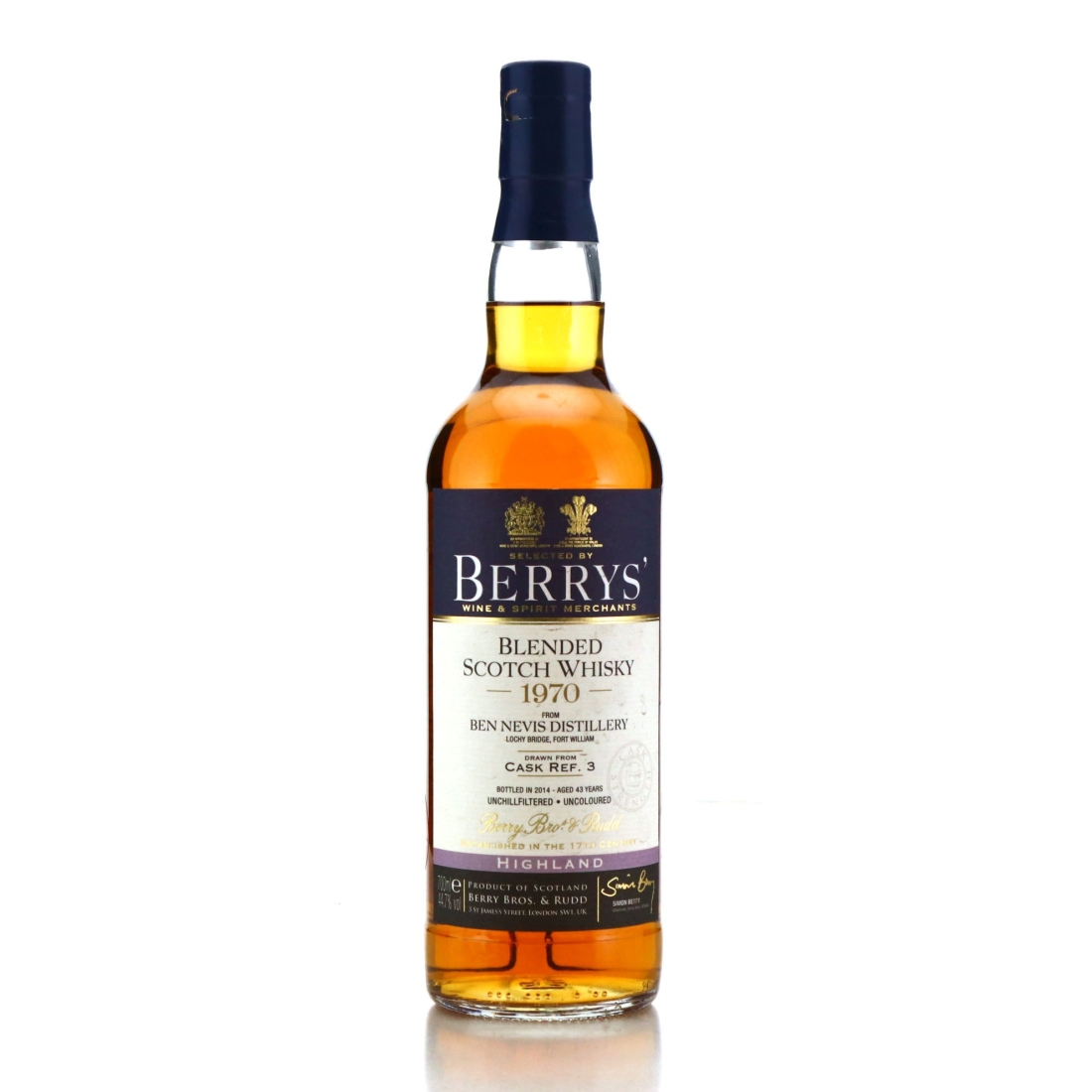 Ben Nevis 1970 Berry Brothers and Rudd 43 Year Old #3