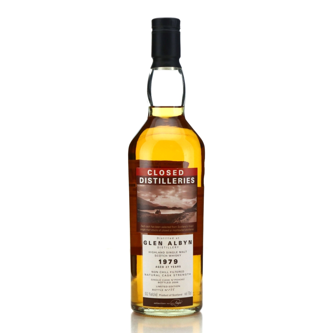 Glen Albyn 1979 Part des Anges 27 Year Old Closed Distilleries