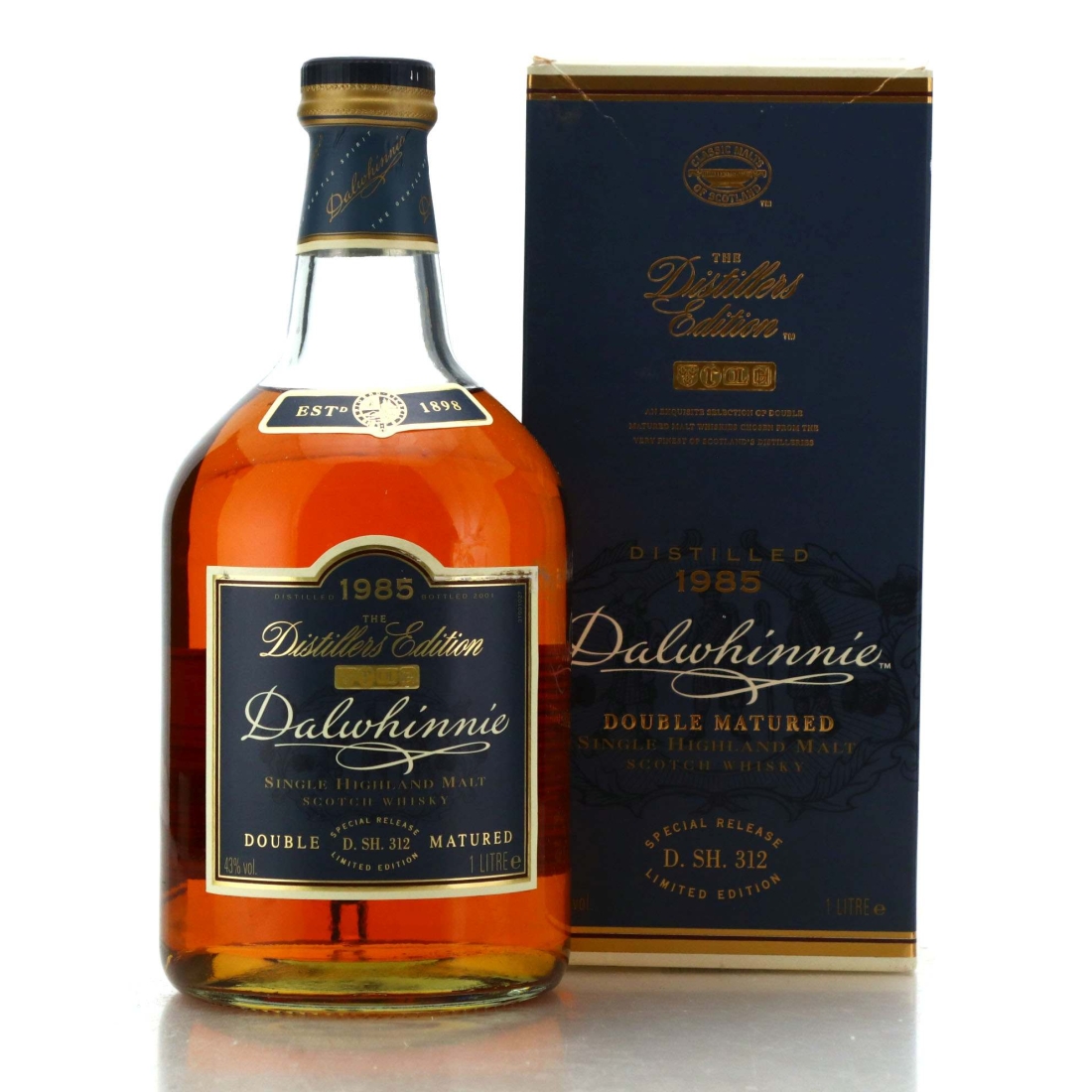 Dalwhinnie 1985 Distillers Edition D.SH.312 1 litre