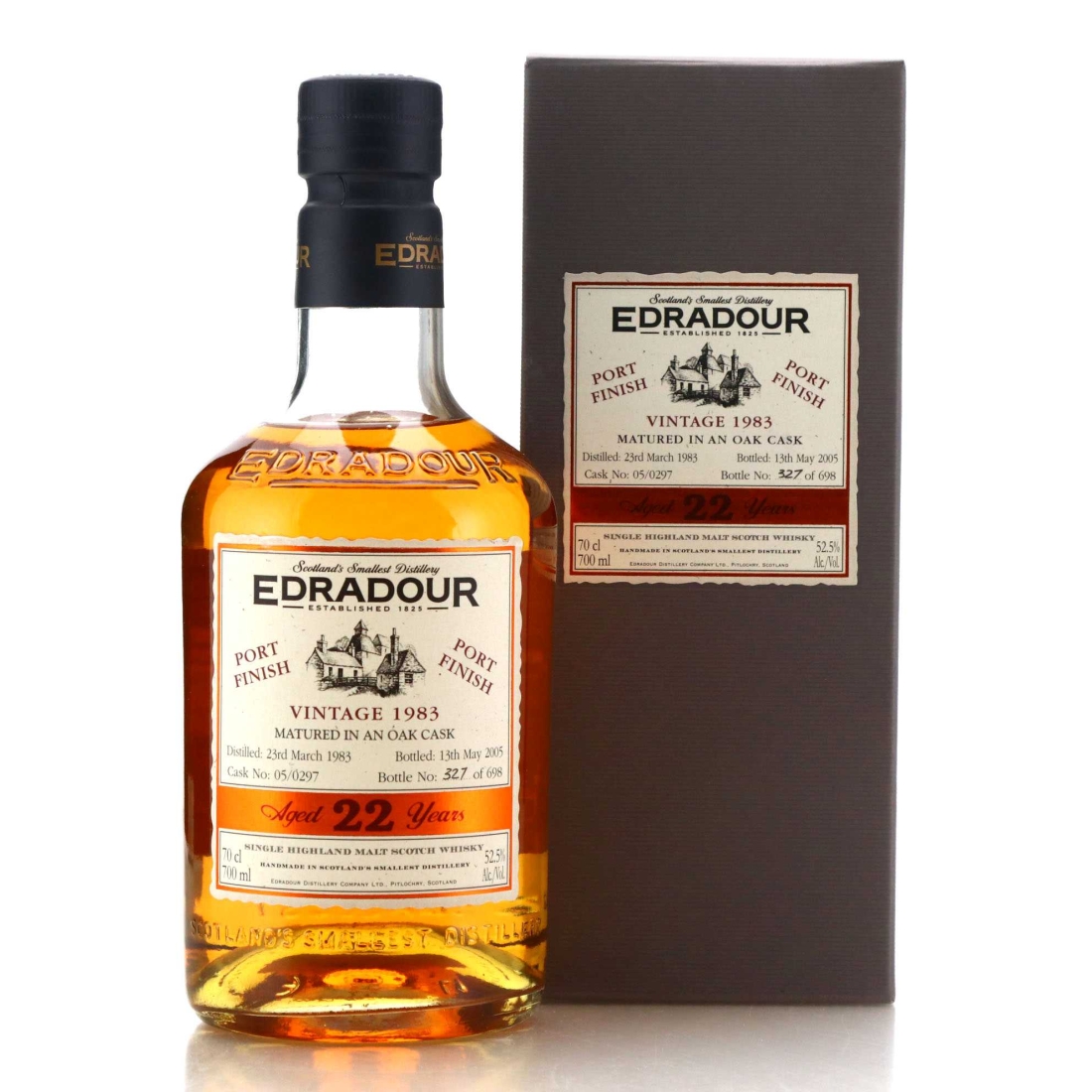 Edradour 1983 Single Port Finish 22 Year Old #05/0297