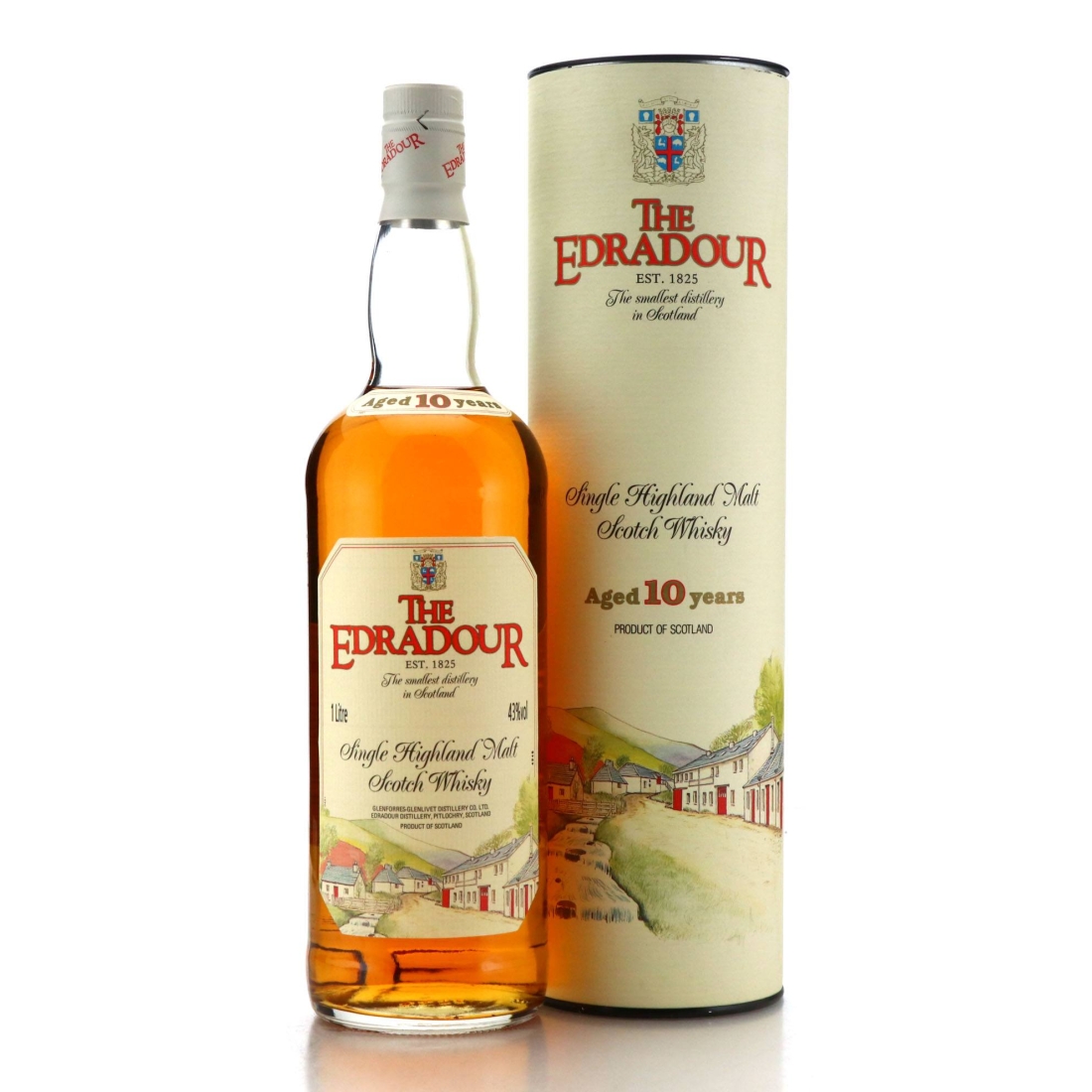 Edradour 10 Year Old 1990s 1 Litre