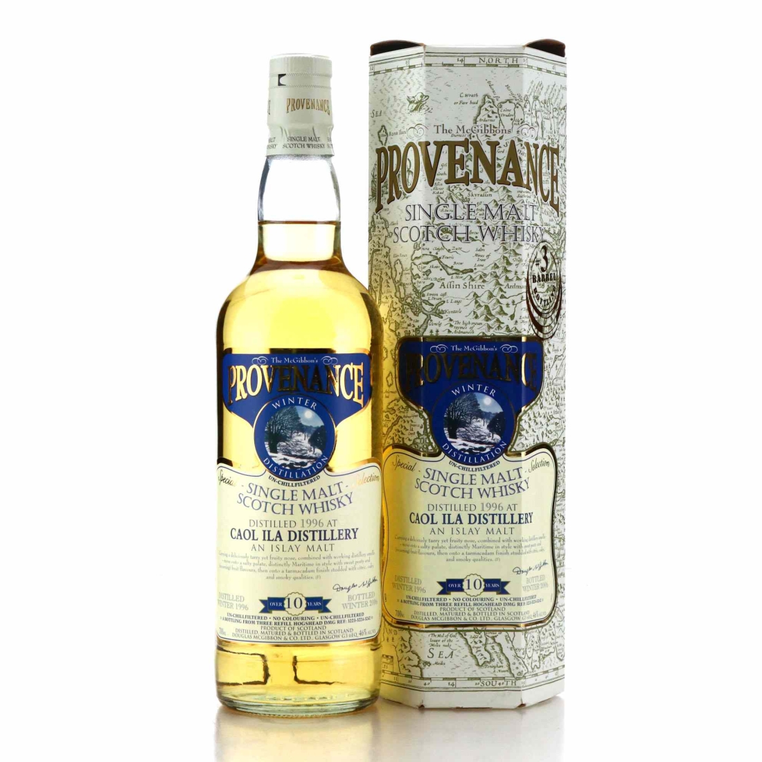 Caol Ila 1996 Douglas McGibbon 10 Year Old