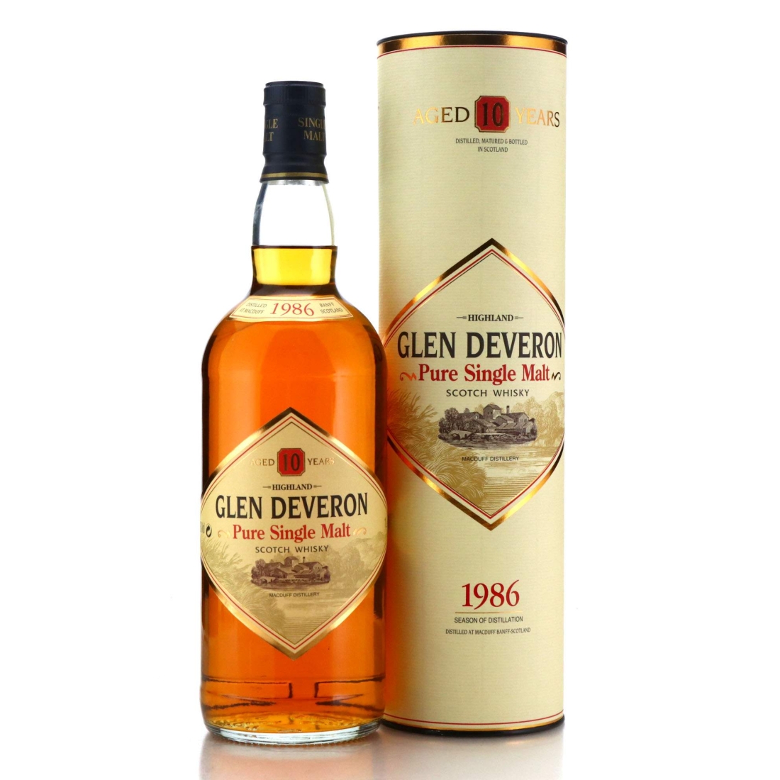 Glen Deveron 1986 10 Year Old 1 Litre