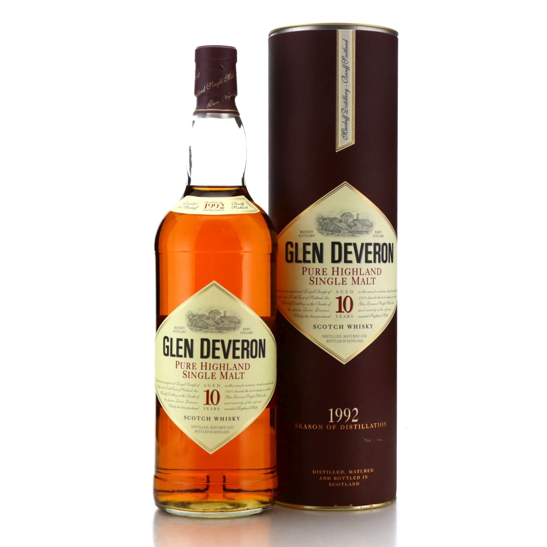 Glen Deveron 1992 10 Year Old 1 Litre