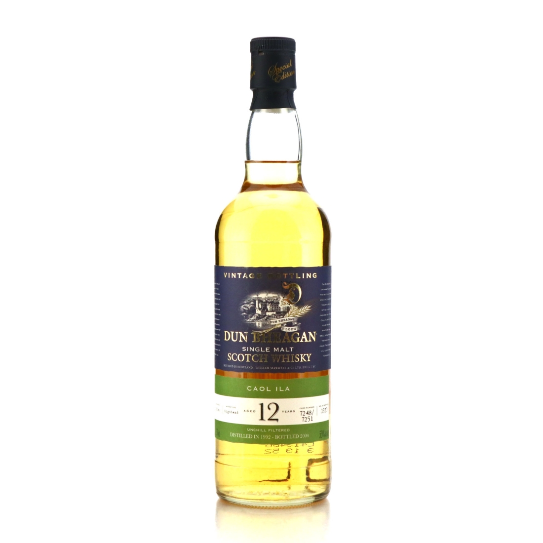 Caol Ila 1992 Dun Bheagan 12 Year Old
