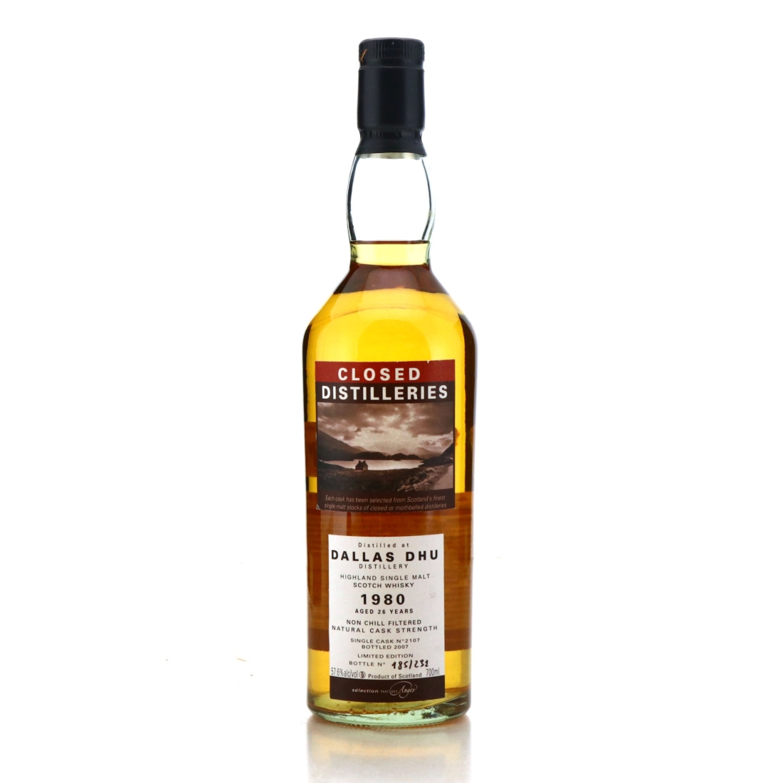 Dallas Dhu 1980 Part des Anges 26 Year Old / Closed Distilleries