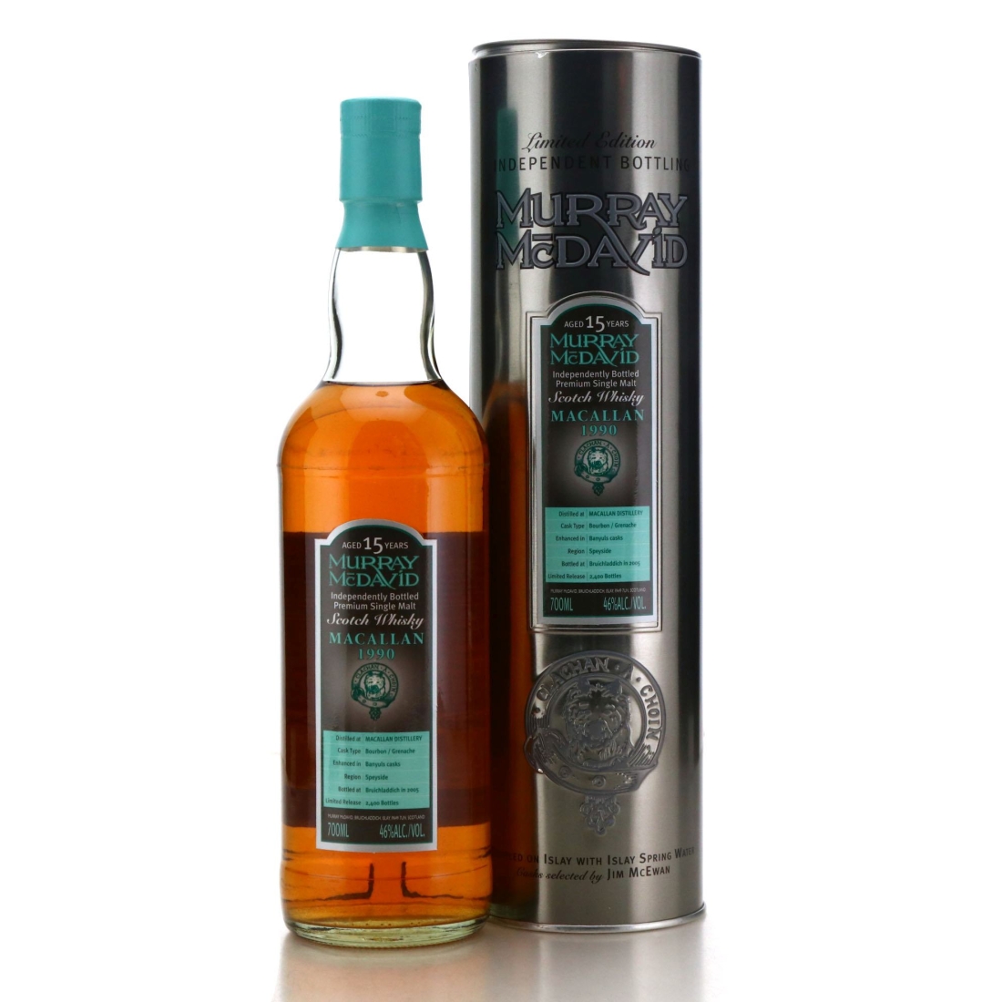 Macallan 1990 Murray McDavid 15 Year Old