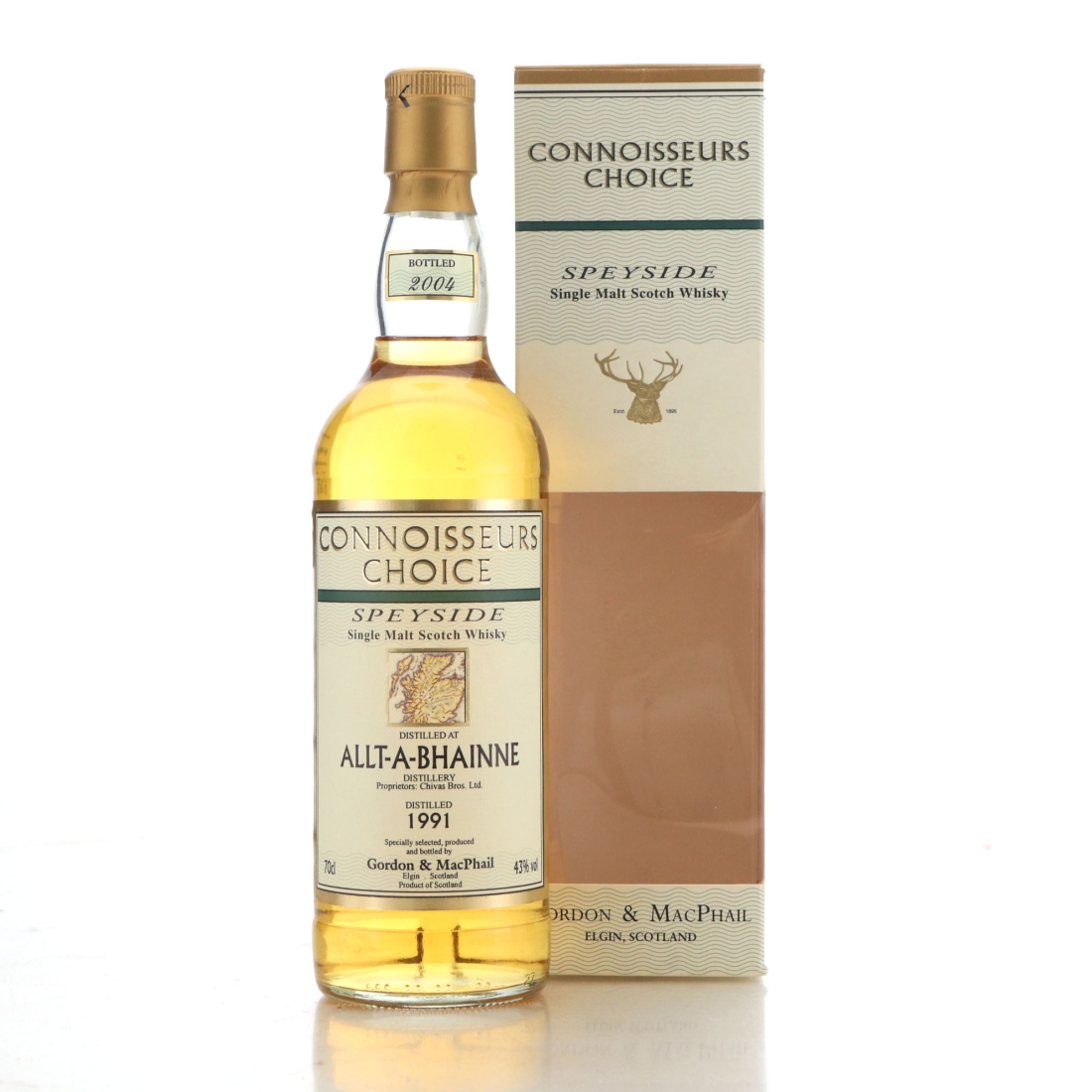 Allt-A-Bhainne 1991 Gordon and MacPhail bottled 2004