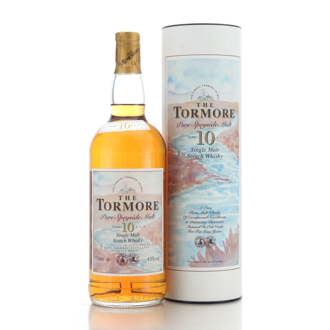 Tormore 10 Year Old 1 Litre 1990s