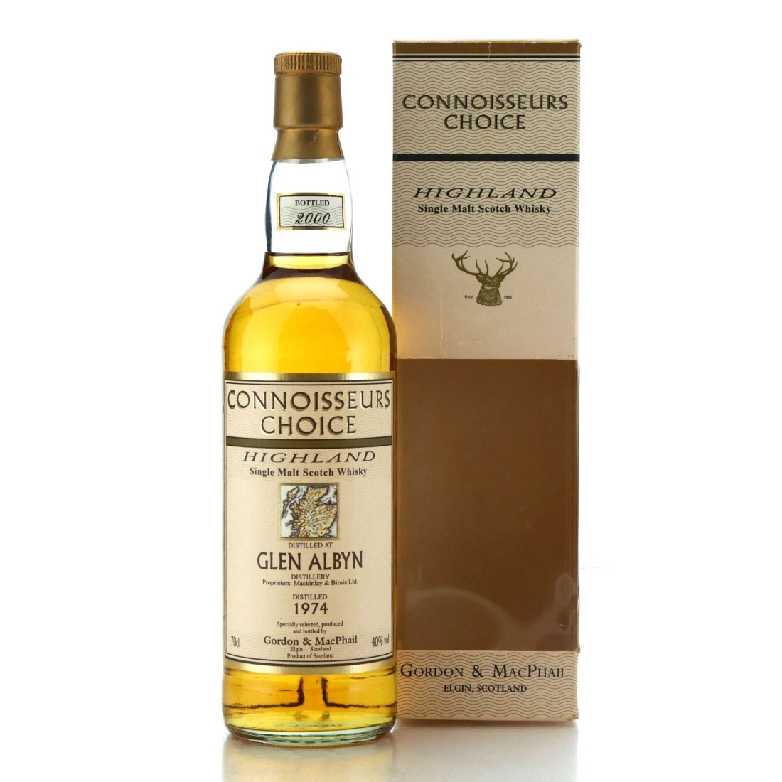 Glen Albyn 1974 Gordon and MacPhail bottled 2000