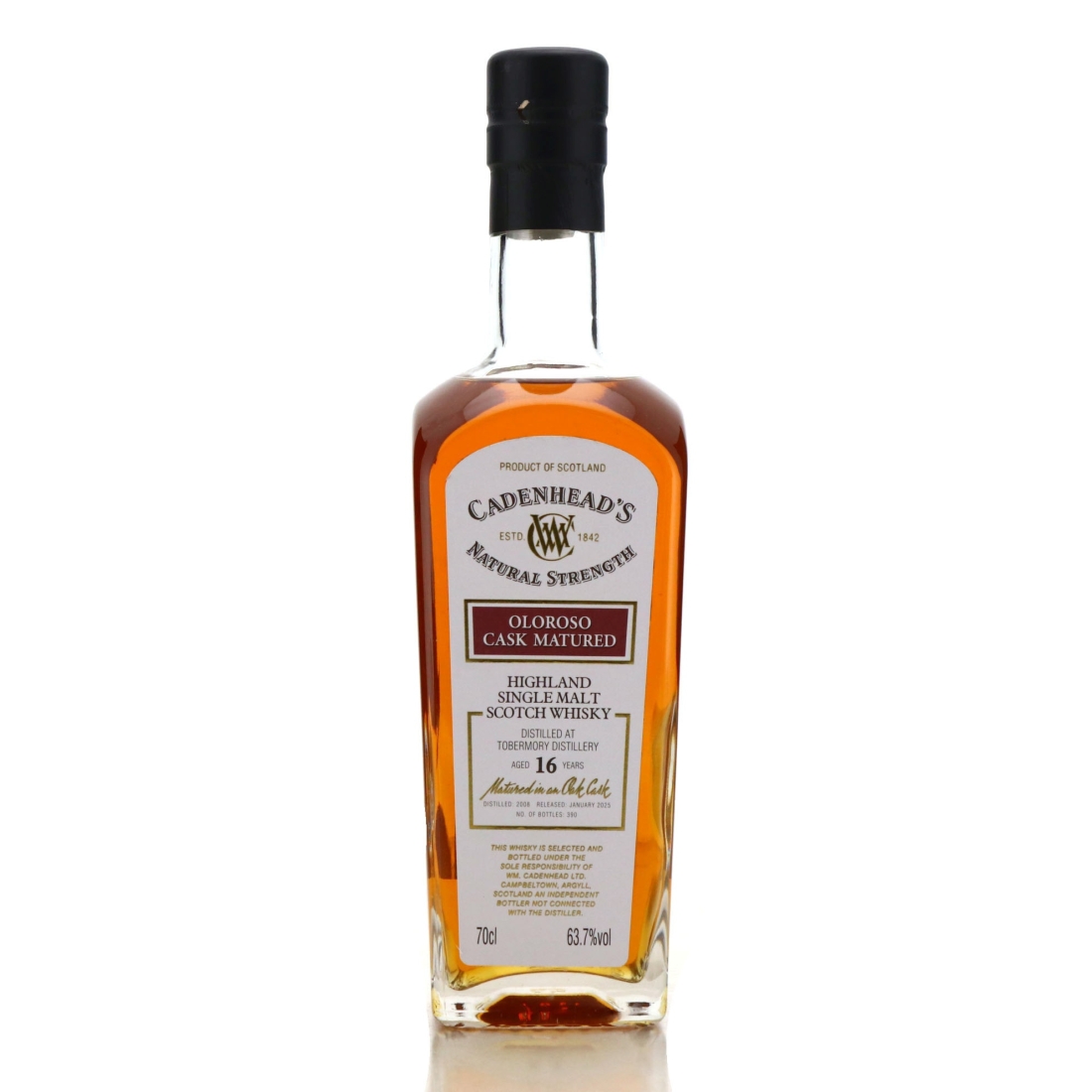 Tobermory 2008 Cadenhead's 16 Year Old Oloroso Cask