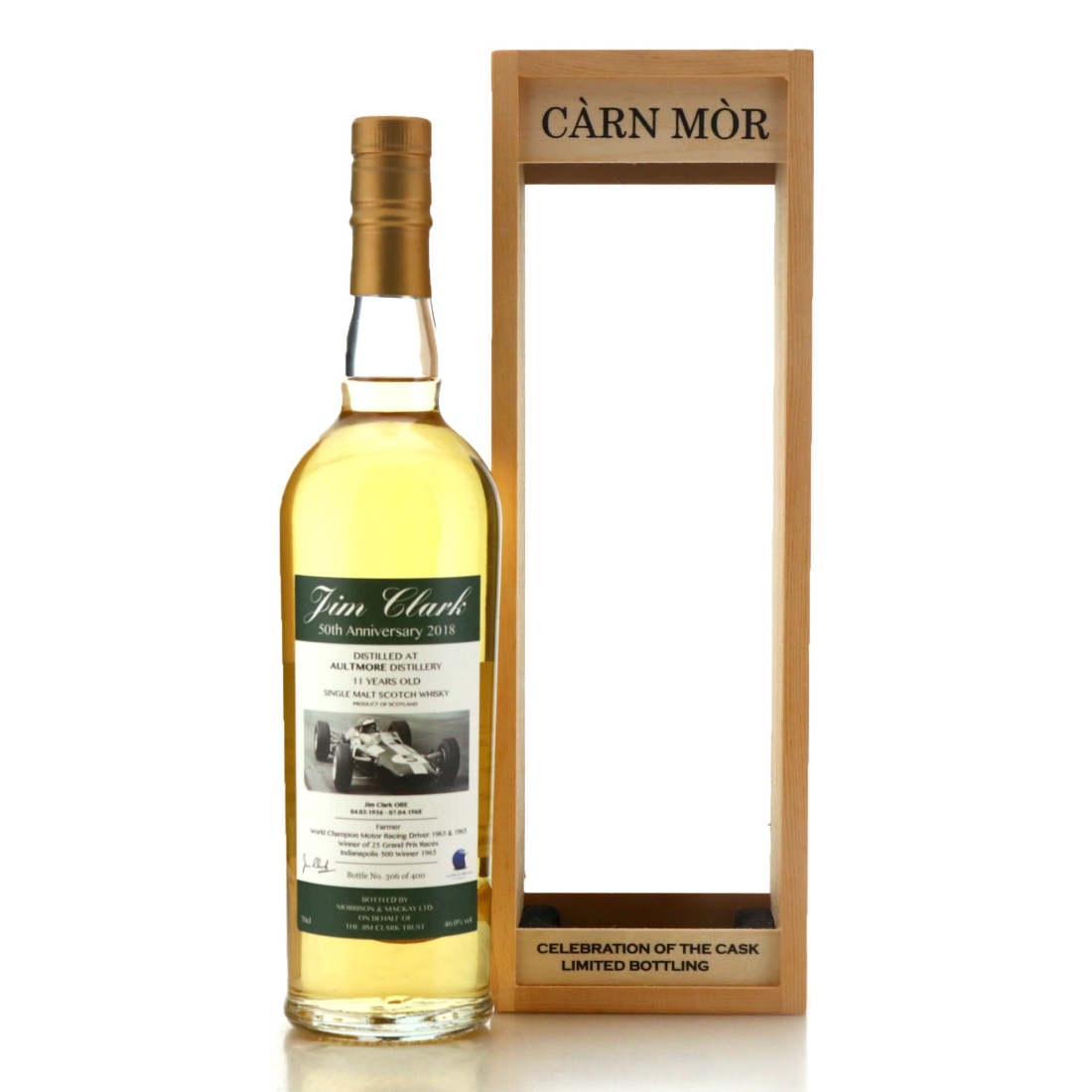 Aultmore 2006 Morrison & Mackay 11 Year Old / Jim Clark 50th Anniversary