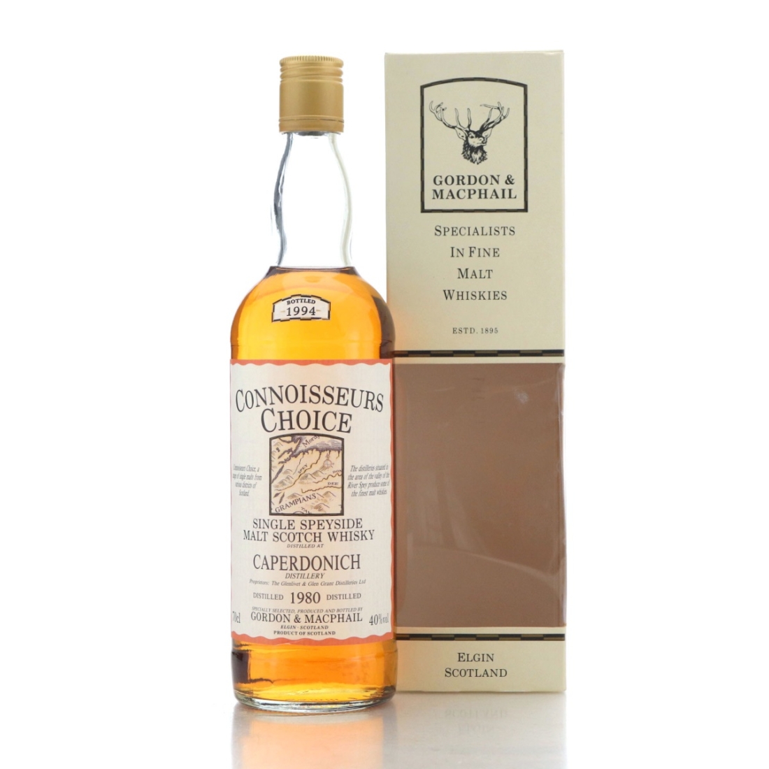 Caperdonich 1980 Gordon and MacPhail bottled 1994