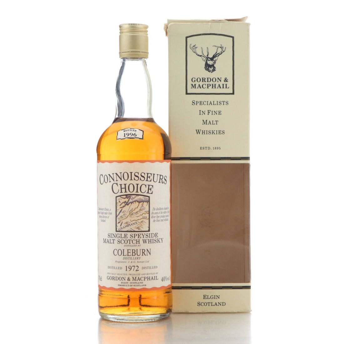 Coleburn 1972 Gordon and MacPhail bottled 1996