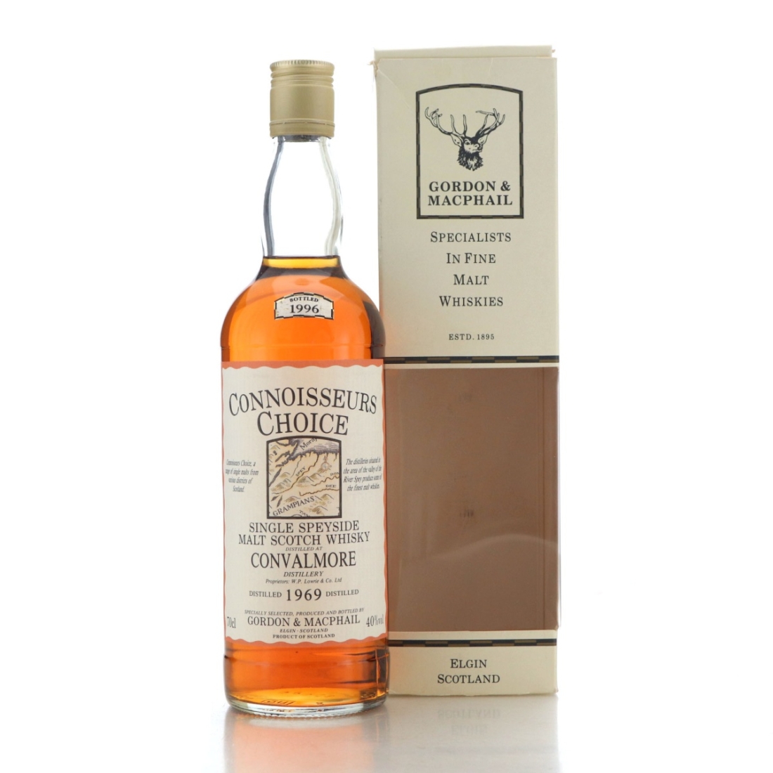 Convalmore 1969 Gordon and MacPhail bottled 1996