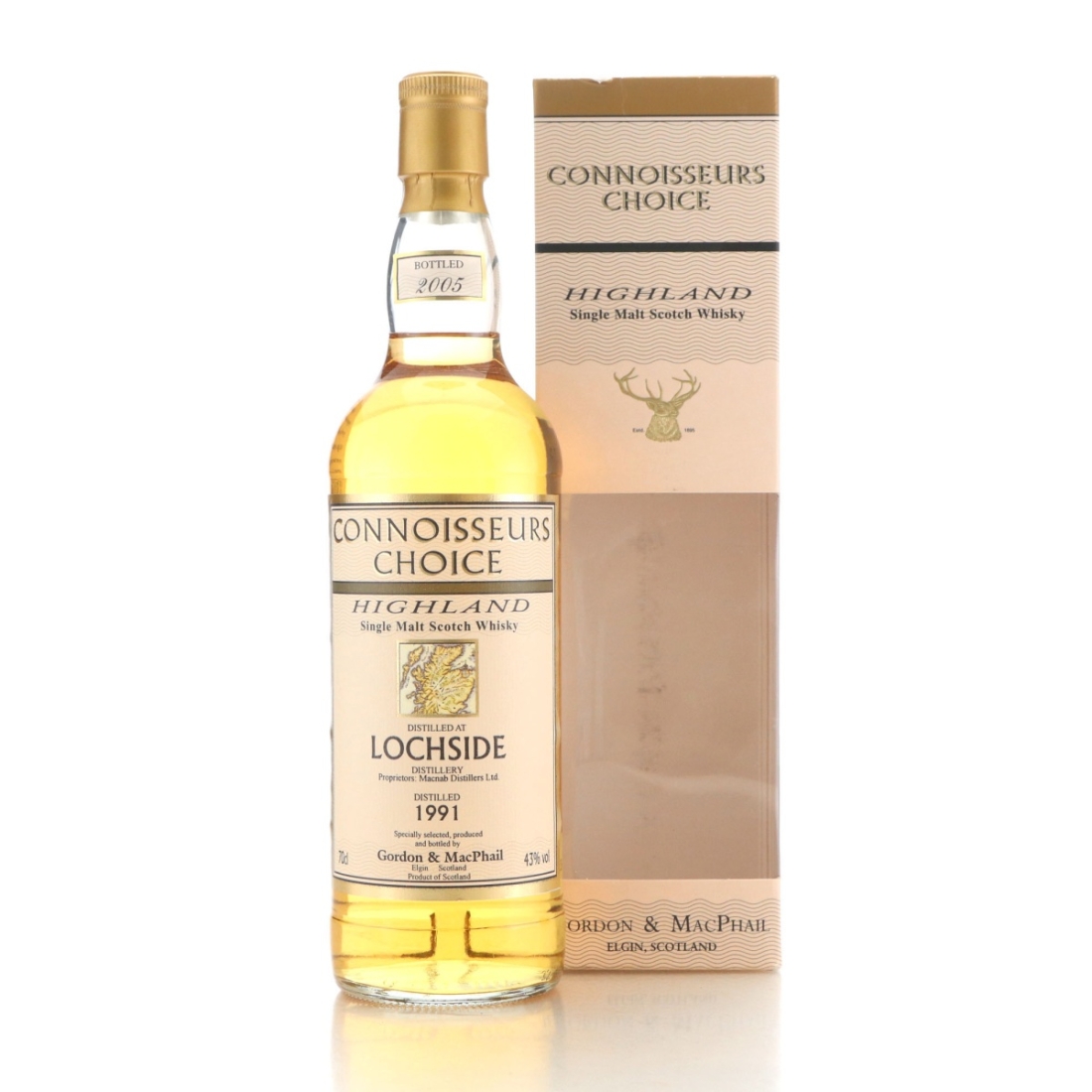Lochside 1991 Gordon and MacPhail bottled 2005