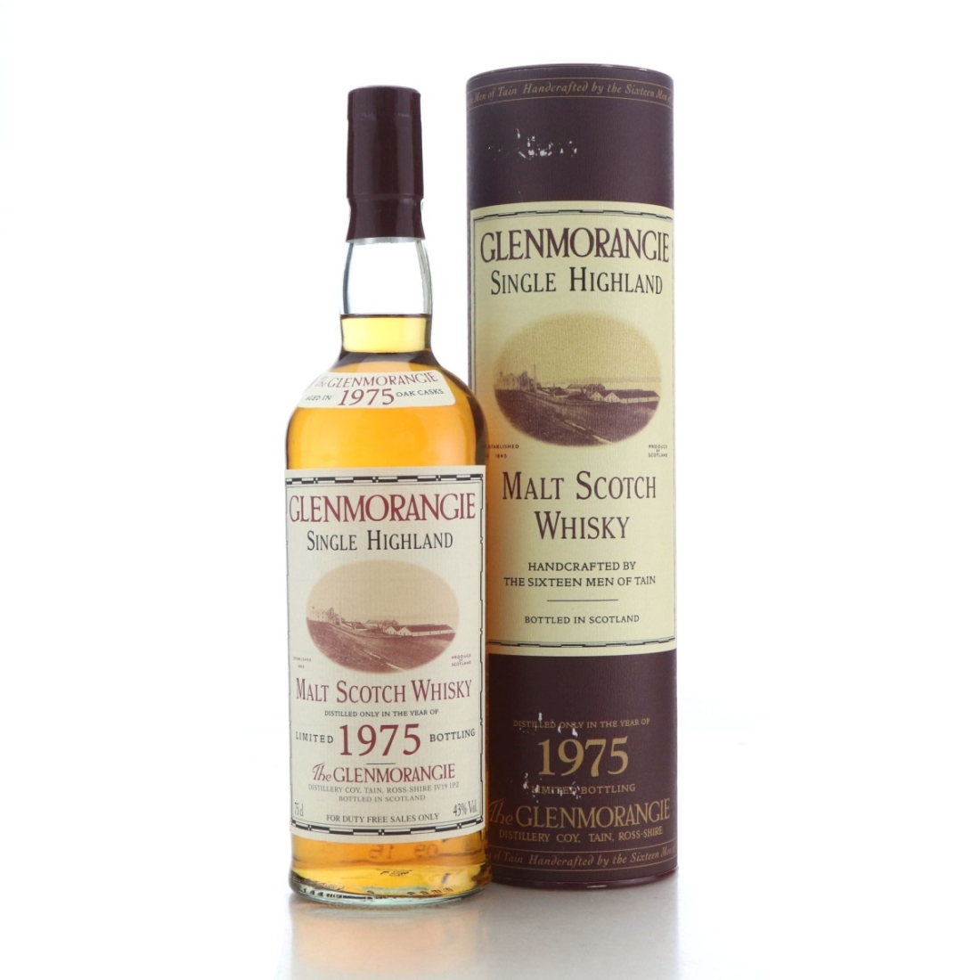 Glenmorangie 1975 bottled 2001 75cl