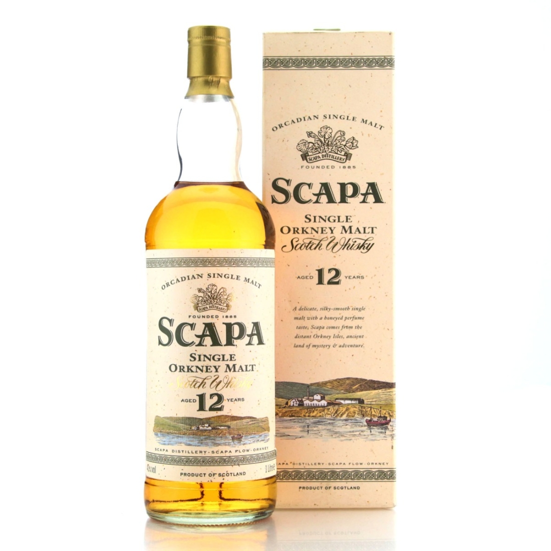 Scapa 12 Year Old 1990s 1 Litre