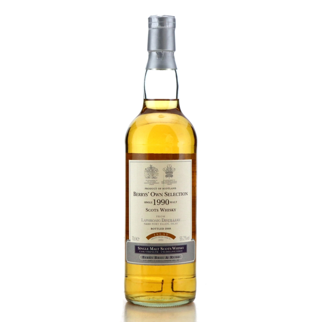Laphroaig 1990 Berry Brothers and Rudd #2251