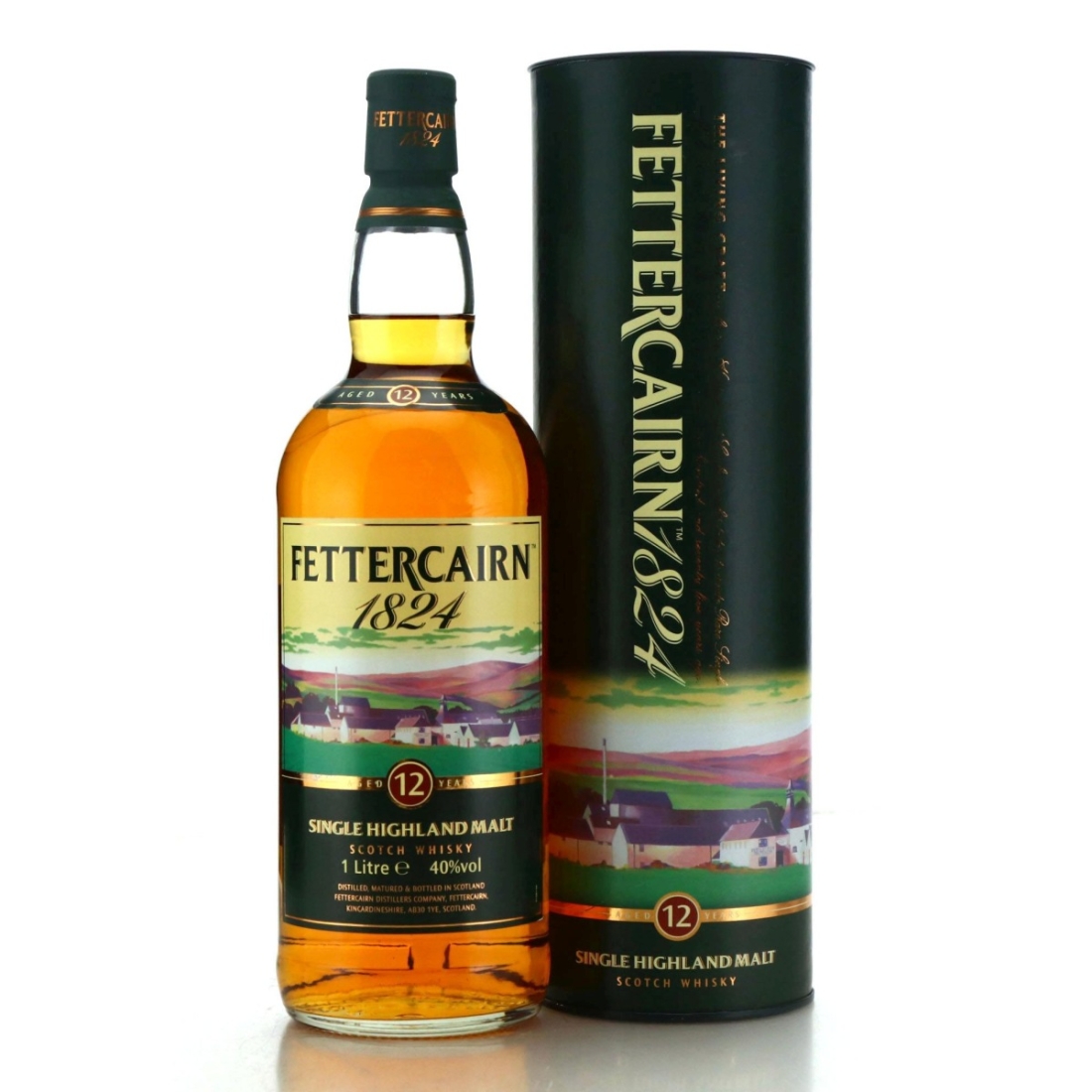 Fettercairn 12 Year Old 1 Litre 1990s