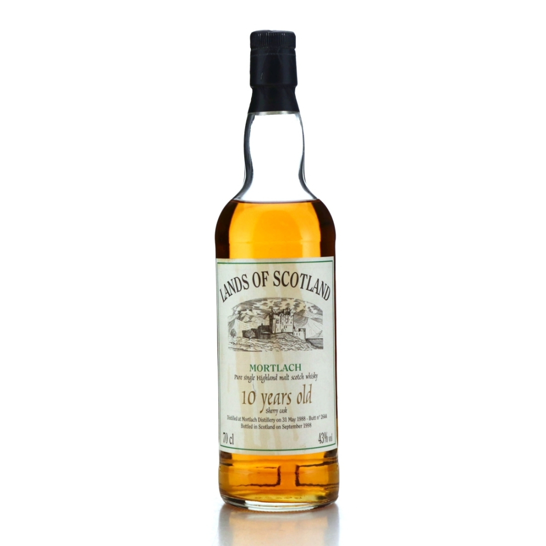 Mortlach 1988 Lands of Scotland 10 Year Old