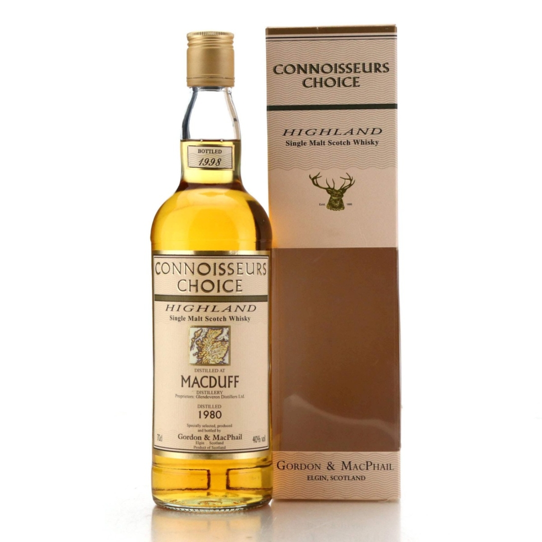 Macduff 1980 Gordon and MacPhail bottled 1998