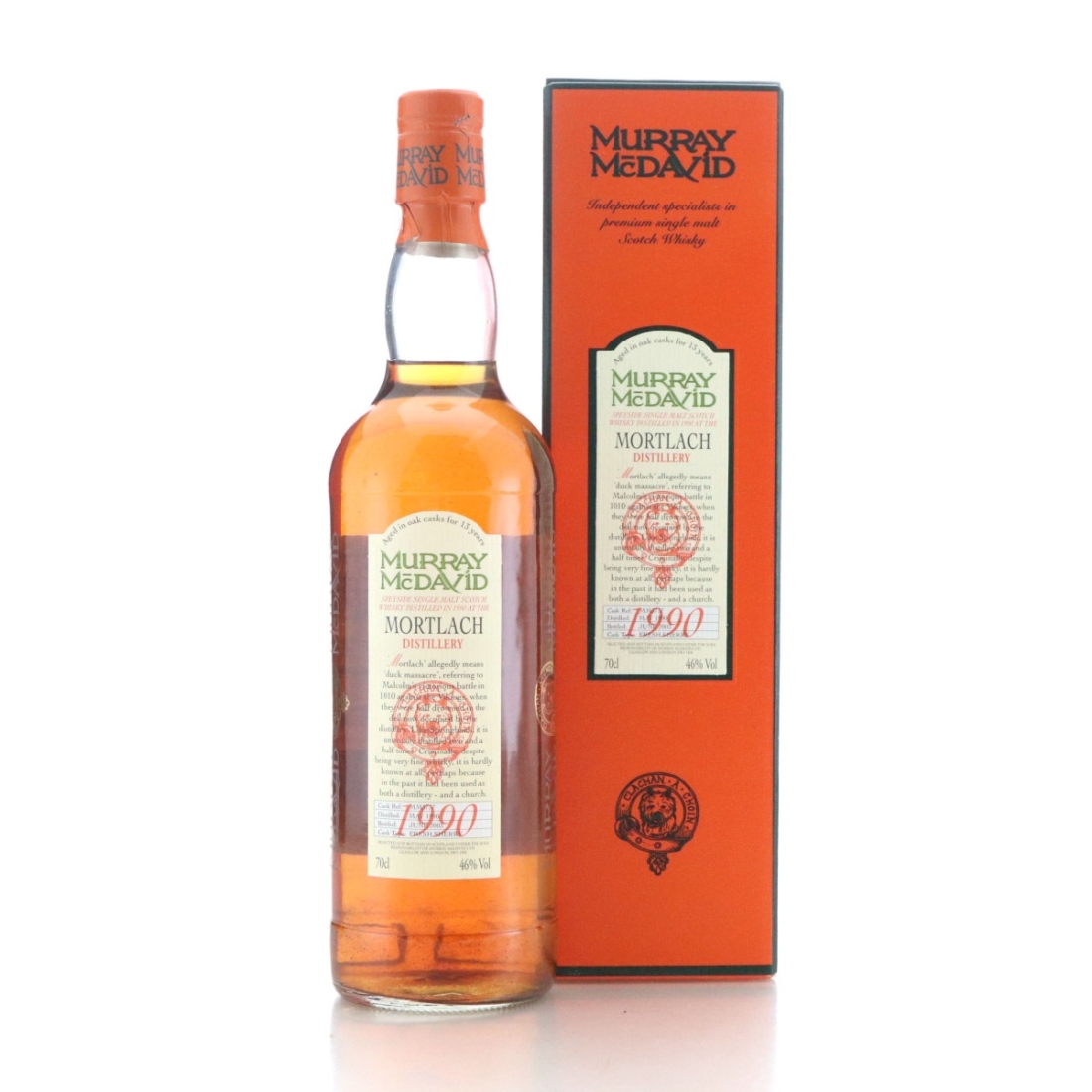 Mortlach 1990 Murray McDavid 13 Year Old