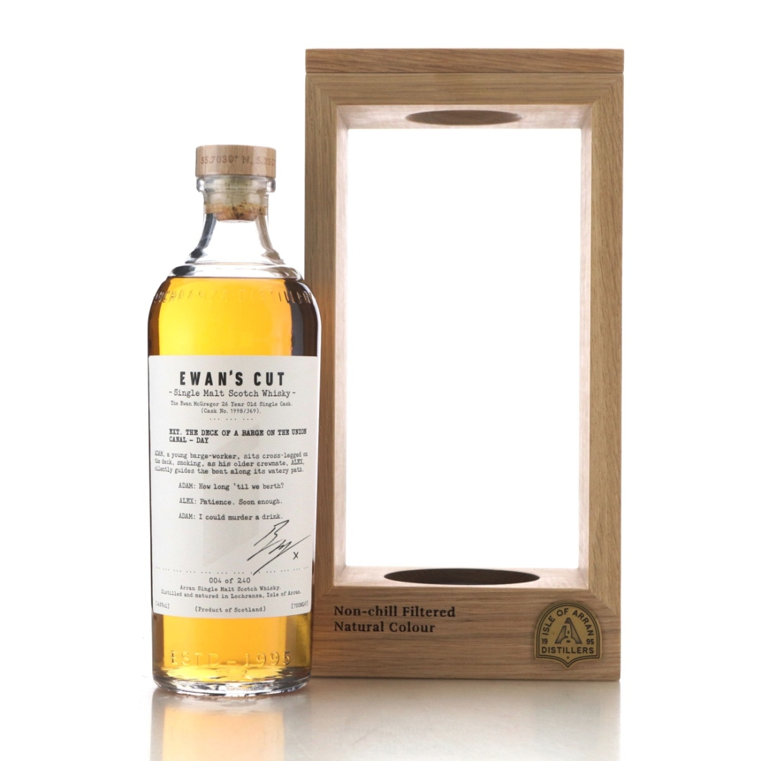 Arran 1998 Ewan's Cut 26 Year Old