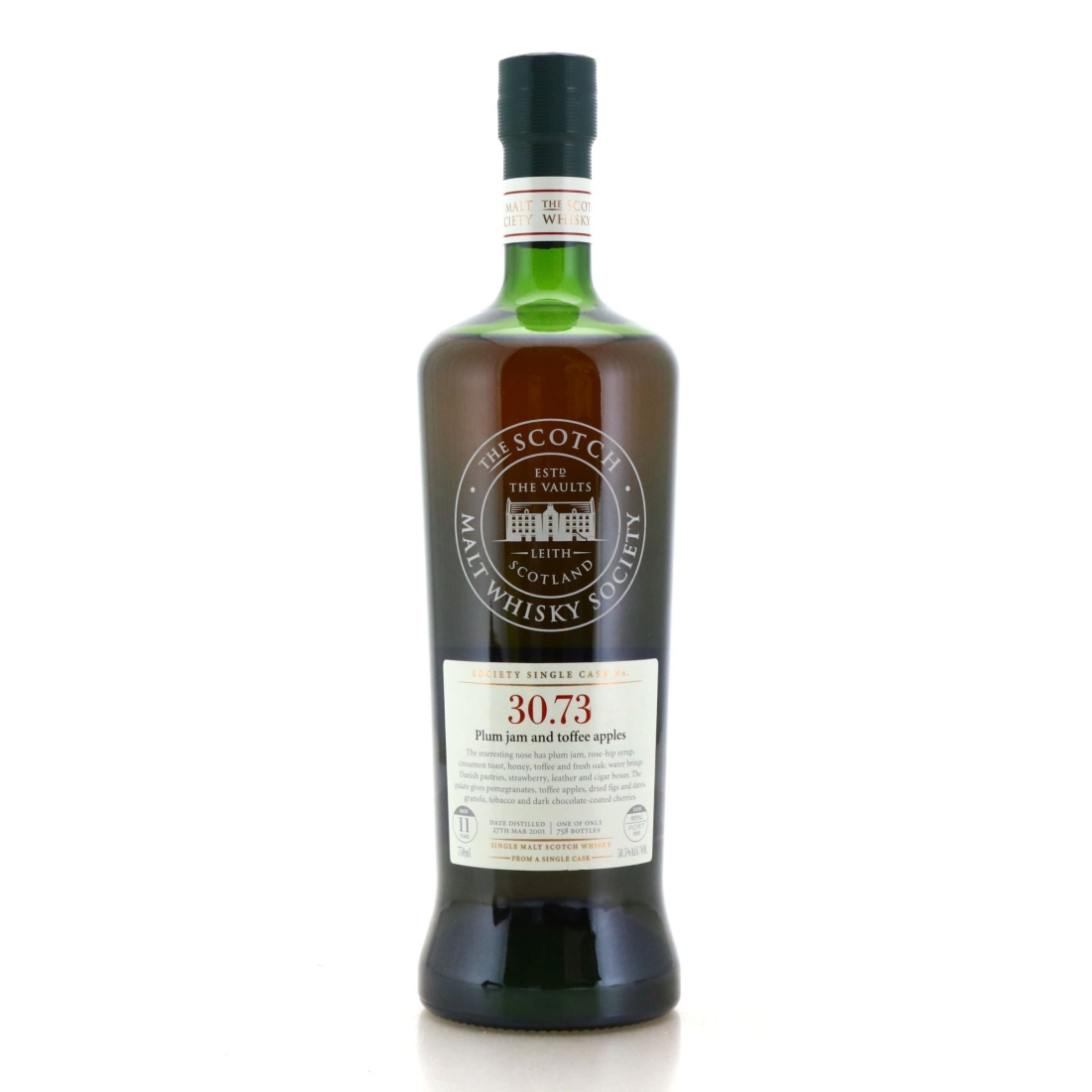 Glenrothes 2001 SMWS 11 Year Old 30.73 75cl / US Import