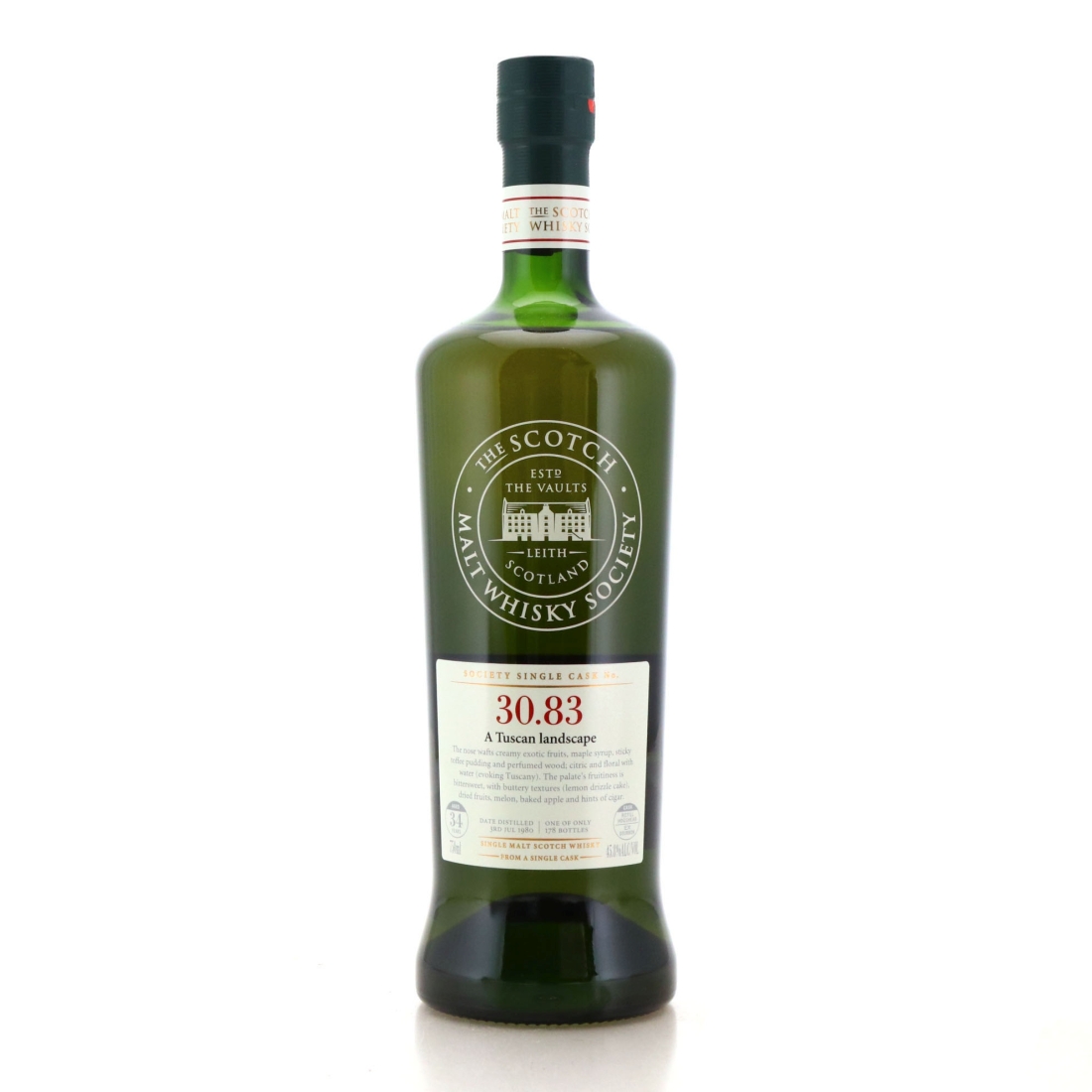 Glenrothes 1980 SMWS 34 Year Old 30.83 75cl / US Import