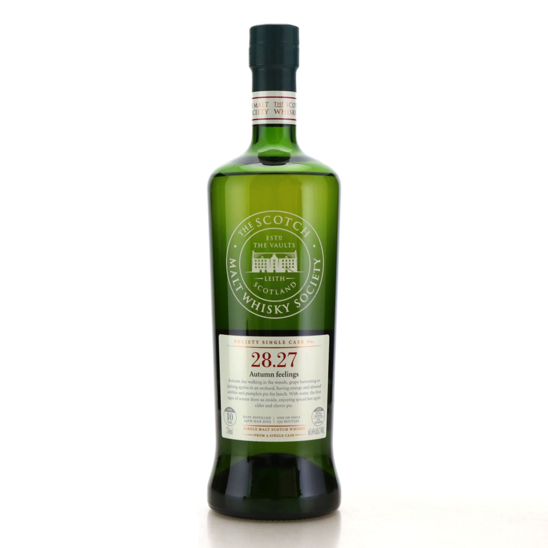 Tullibardine 2005 SMWS 10 Year Old 28.27 75cl / US Import