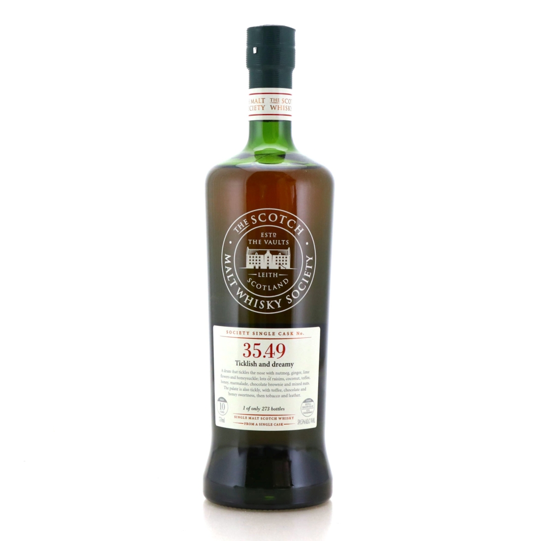 Glen Moray 10 Year Old SMWS 35.49 75cl / US Import