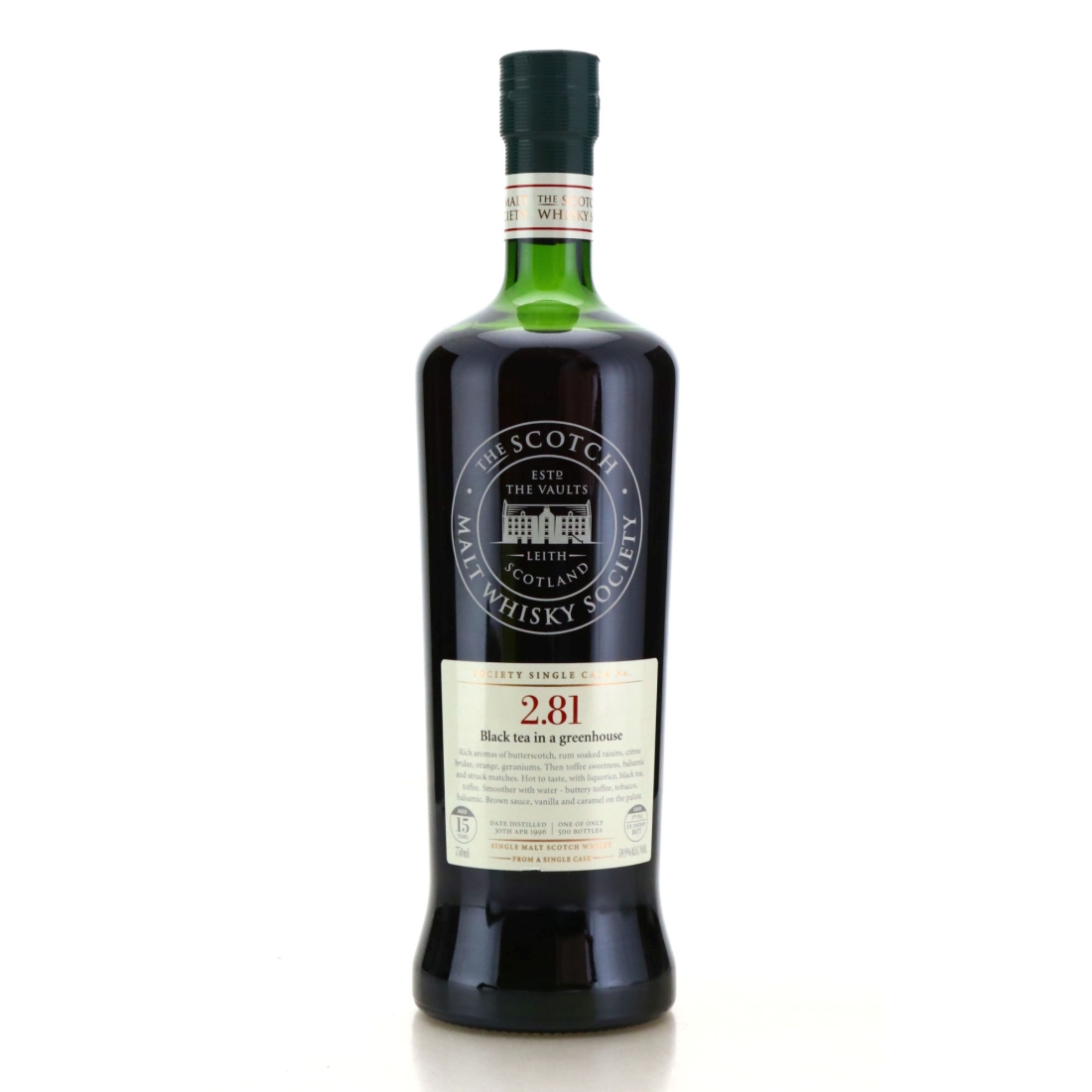 Glenlivet 1996 SMWS 15 Year Old 2.81 75cl / US Import