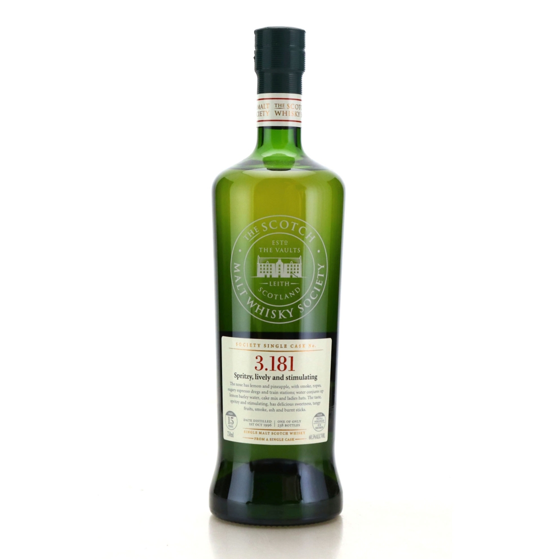 Bowmore 1996 SMWS 15 Year Old 3.181 75cl / US Import