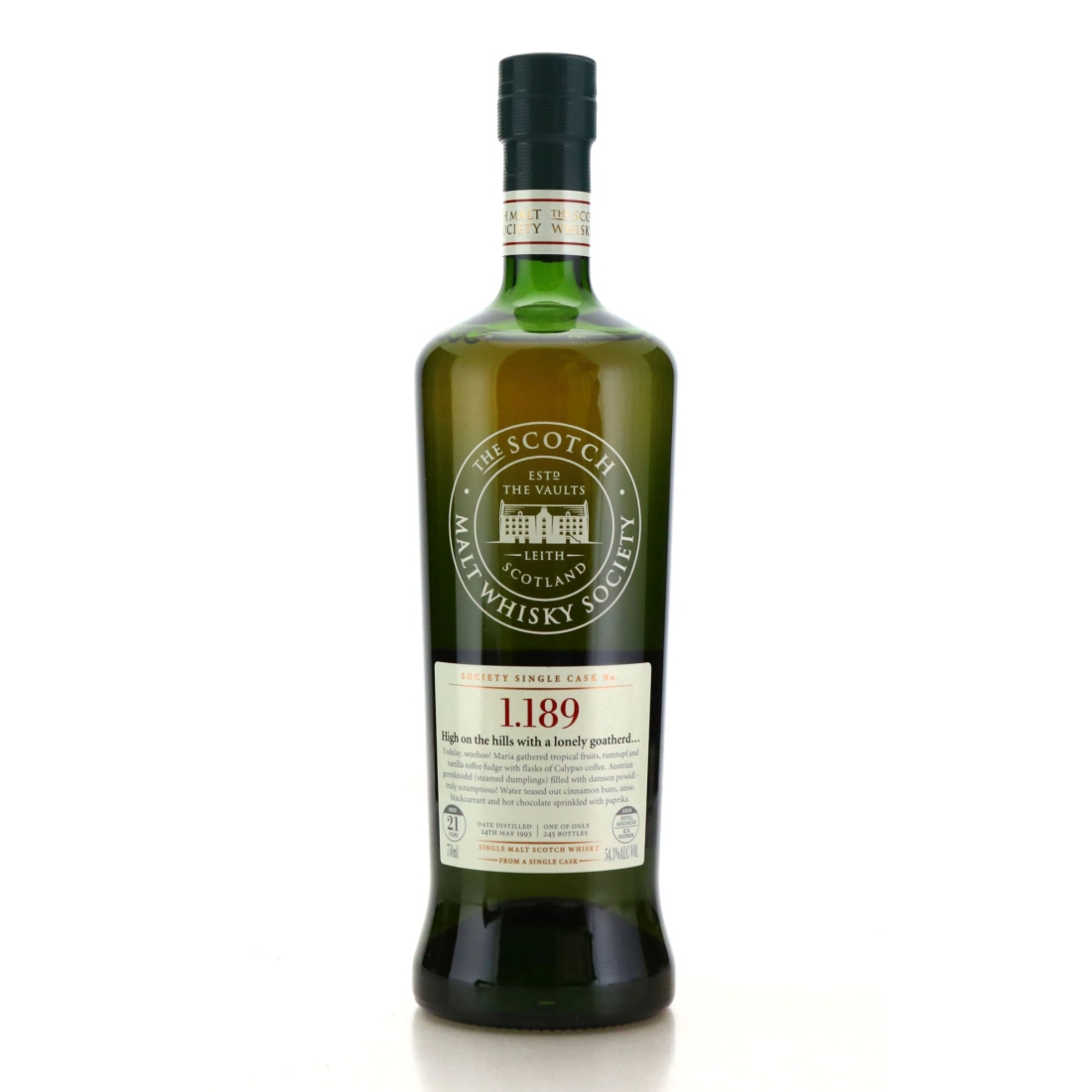 Glenfarclas 1993 SMWS 21 Year Old 1.189 75cl / US Import