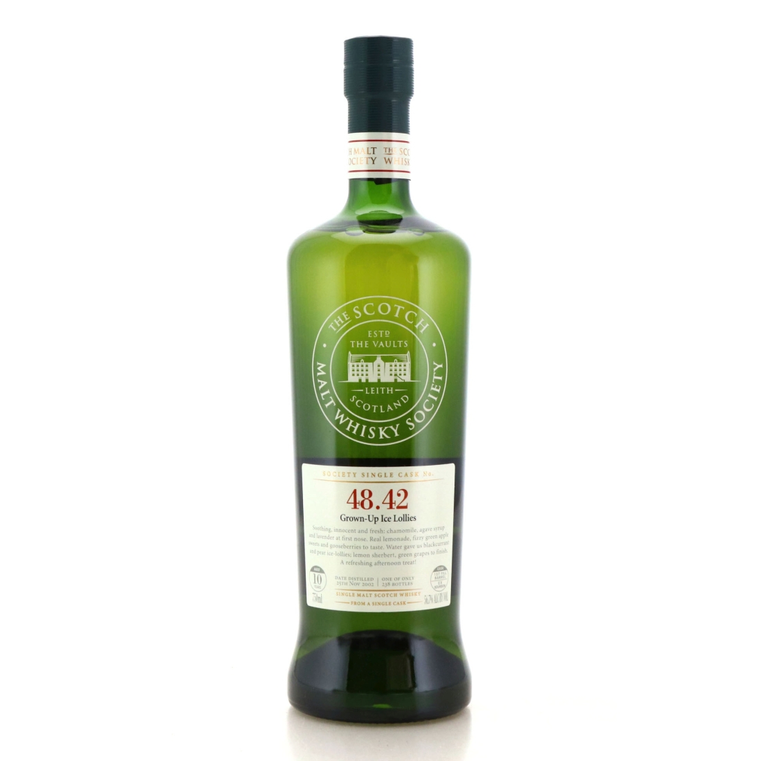 Balmenach 2002 SMWS 10 Year Old 48.42 75cl / US Import