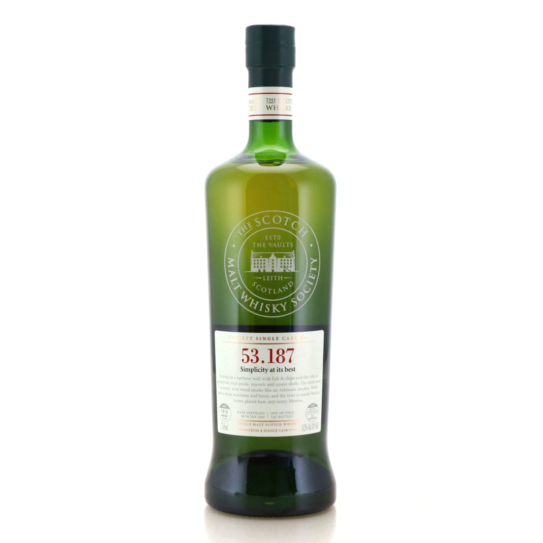 Caol Ila 1991 SMWS 22 Year Old 53.187 75cl / US Import
