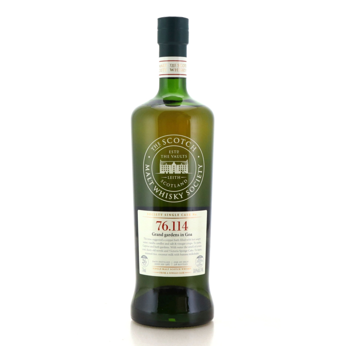 Mortlach 1987 SMWS 26 Year Old 76.114 75cl / US Import