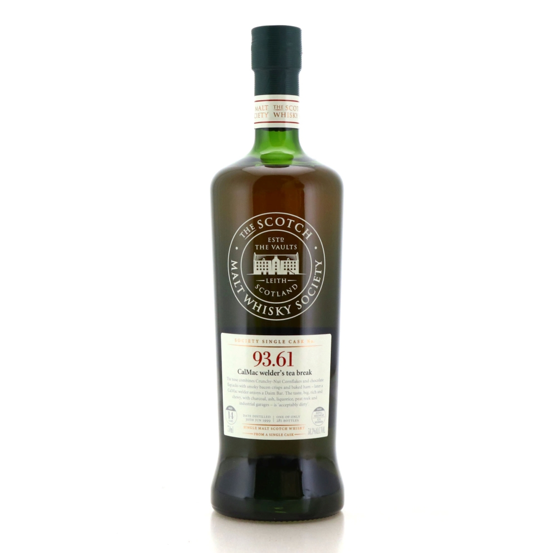 Glen Scotia 1999 SMWS 14 Year Old 93.61 75cl / US Import