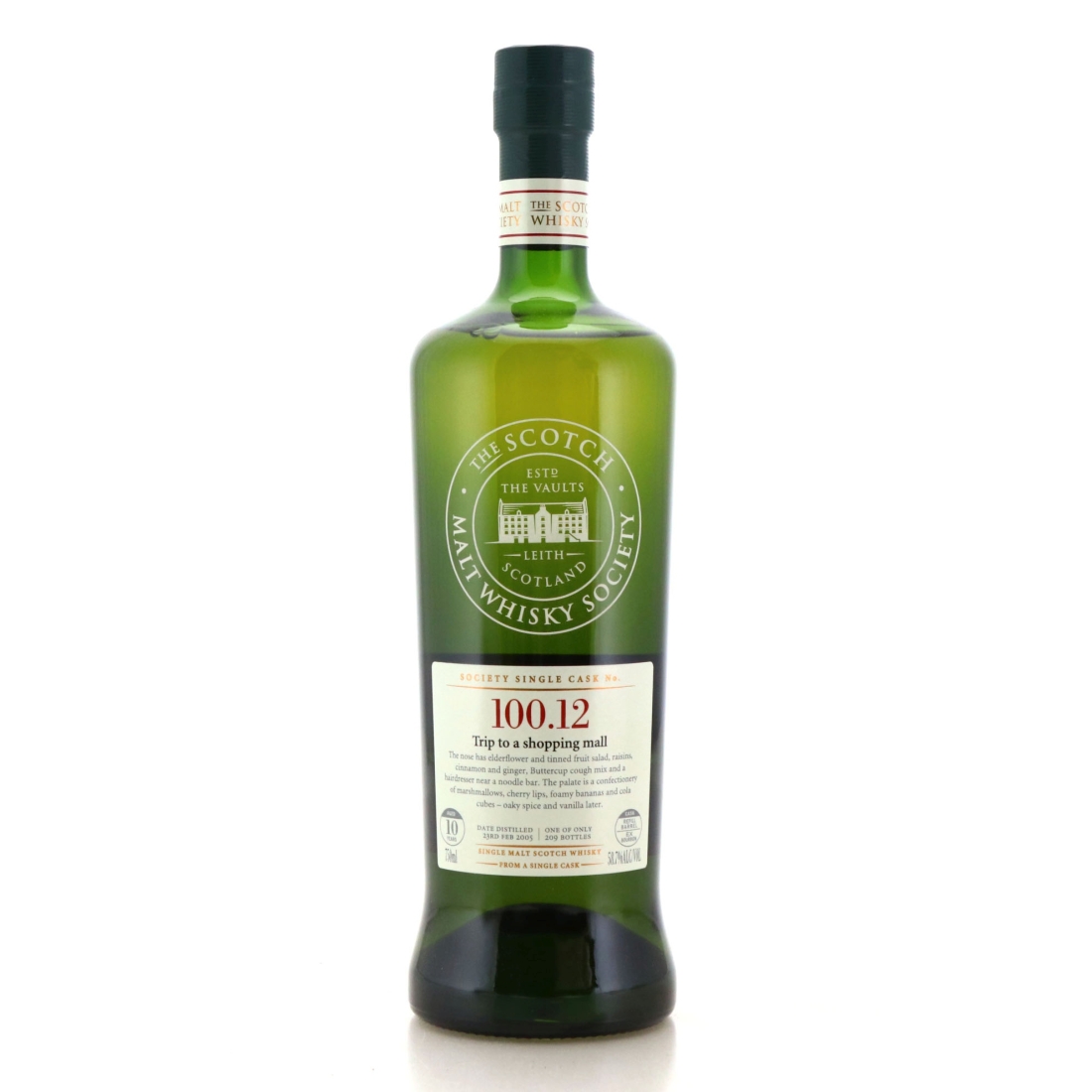 Strathmill 2005 SMWS 10 Year Old 100.12 75cl / US Import
