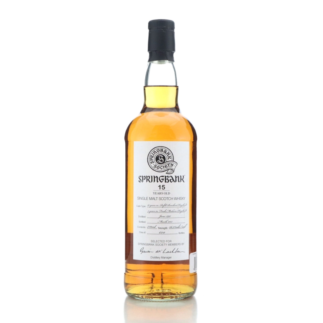 Springbank 1997 Springbank Society 15 Year Old 75cl / Madeira Finish - US Import