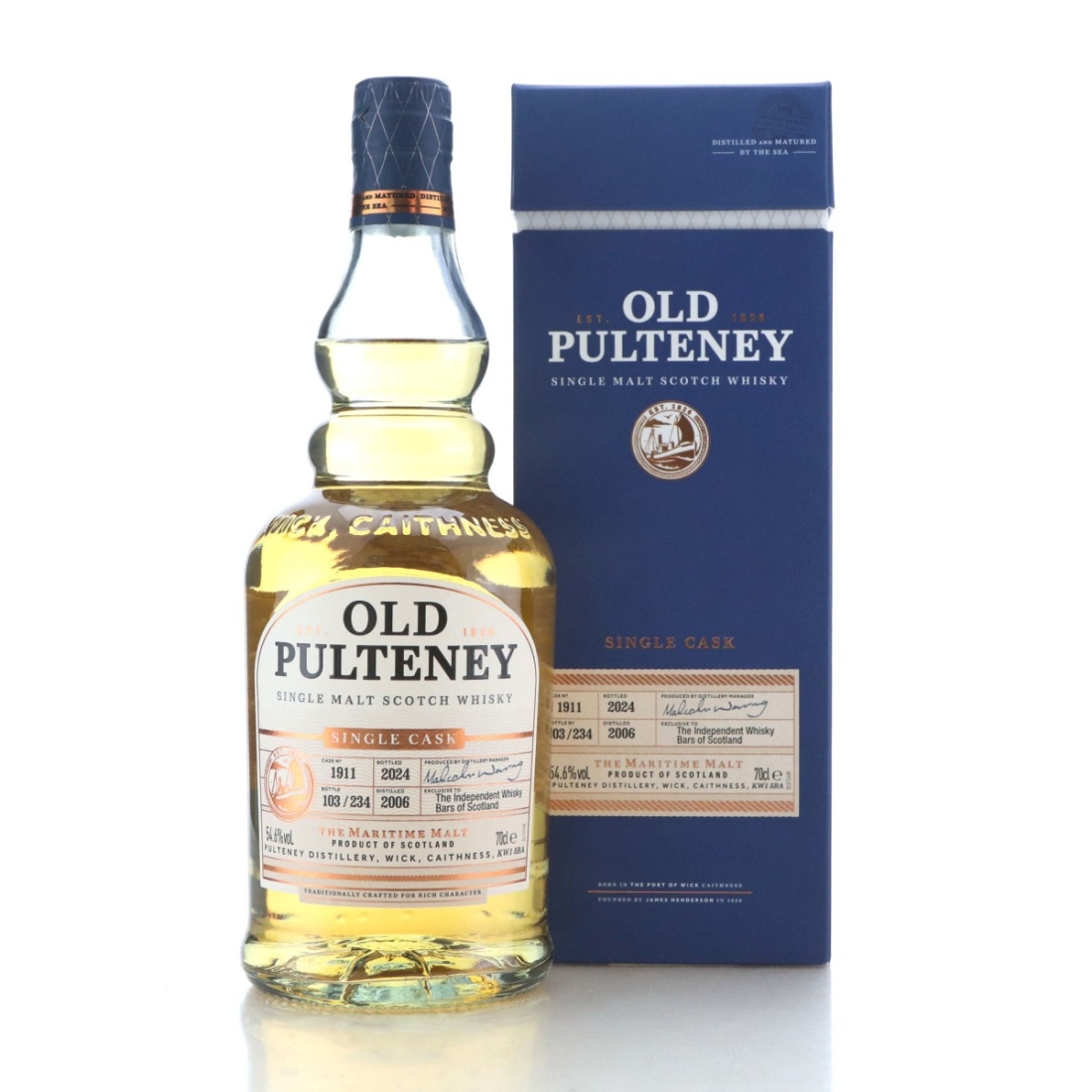 Old Pulteney 2006 Single Cask #1911 / IWBoS